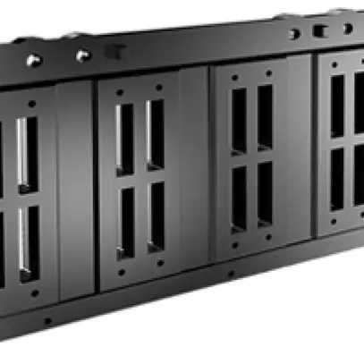 Supporto per binario Rittal SV 9686.040 4P 80mm per E-Cu 10×50mm 2pz 