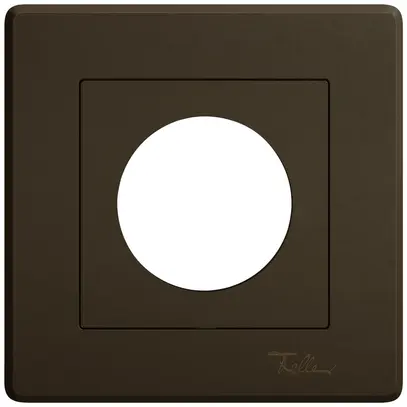 Kit de recouvrement ENC EDIZIO.liv SNAPFIX® thermostat 96×96×7mm umbra IP20 
