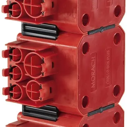 UP-Abzweigdose MT Crallo-Red-Box Gr.3 rot 
