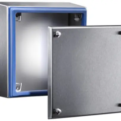 Boîtier à bornes Rittal HD 1676.600 400×300×120mm IP66 acier affiné 