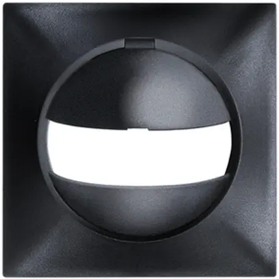 Cadre ESYLUX IP20 FED pour MD 180i-CH, PD 180i-CH noir 