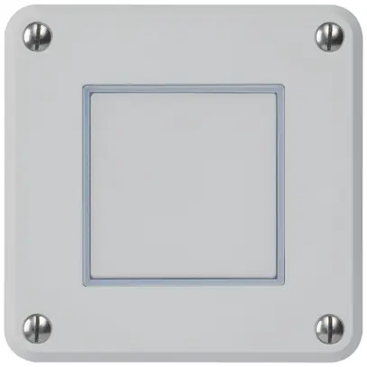 Contact à poussoir ENC robusto IP55 gris pour combinaison 