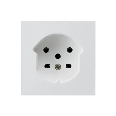 Prise HA kallysto type 15 avec bornes enfichables blanc 