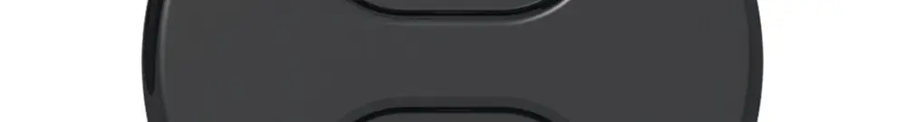 Frontscheibe Classic ZE z. Steckdose 2×T13S schwarz 