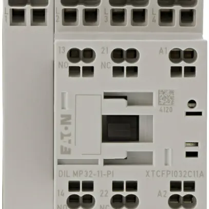 Contacteur de puissance Eaton 4P,AC-1: 32A 1F 1O RDC 24: 24…27VDC bornes Push-in 