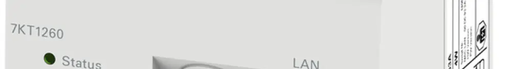 Manager di dati Siemens SENTRON 7KT1260, LAN/ModbusTCP 