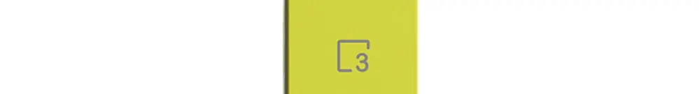 UP-Taste 1/4 Edue Wiser Symbol Szene 3 lemon 