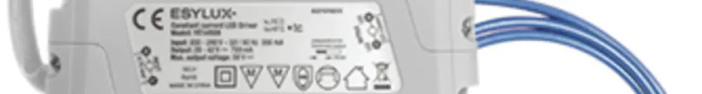 LED-Konverter ESYLUX DRIVER SET 30W RJ45 