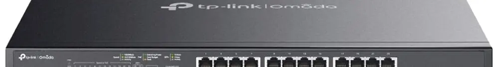 Switch TP-Link Omada SG3428XMP 24×RJ45 GbE 4×SFP 10GbE 4×PoE+ gestibile 