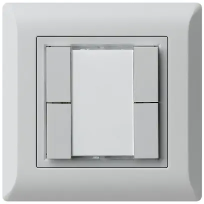 Pulsante universale INC 4×kallysto.line senza LED grigio chiaro 
