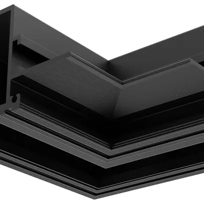 Copertura Sylvania Lytespan 96.5×92×45.15mm alluminio nero raccordo a L 
