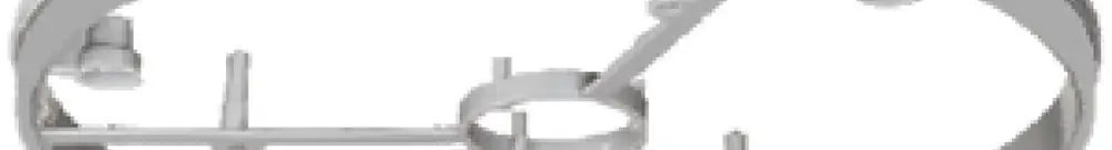 Anneau frontal avec joint Ø125mm pour KompaX 2+3 Kaiser 