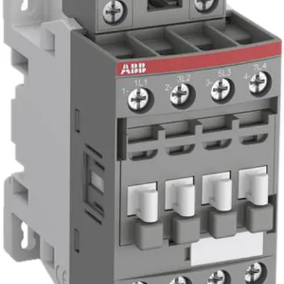 Contattore ABB AF16-40-00-11 4P 30A/18A (AC-1/AC-3) 24…60VUC a vite 