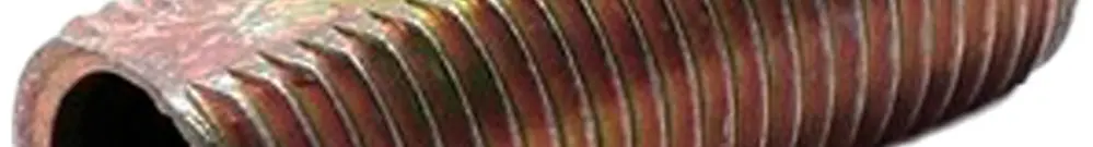 Gewinderohr Elektrogros M10×30mm Stahl galvanisch/elektrolytisch verzinkt 