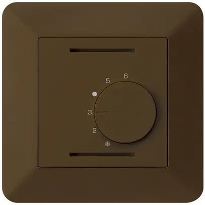 Thermostate d'ambiance ENC kallysto.trend brun sans interrupteur 