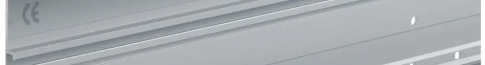 Brüstungskanal tehalit BRA 170×65×2000mm Oberteil 120 Aluminium 