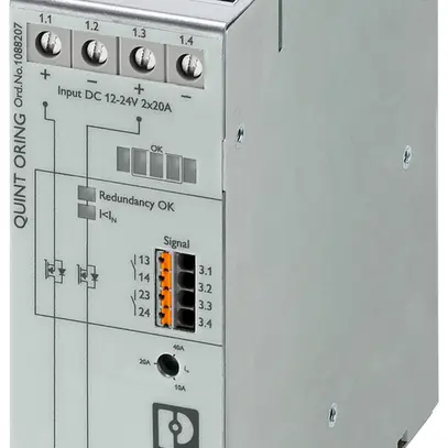 Module de redondance PX QUINT4-ORING/12-24DC/2X20/2X20 