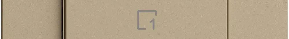Szenentaster 1 Szene/1T WLAN Edue Wiser sand 
