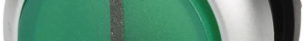 Bouton-poussoir lumin.ETN RMQ haut I vert, à accroch., ann.chr 
