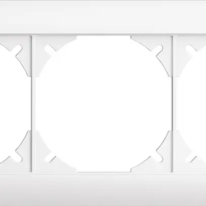 Intestazione INC EDIZIOdue SNAPFIX® 1×3 orizzontale 197×77mm bianco 