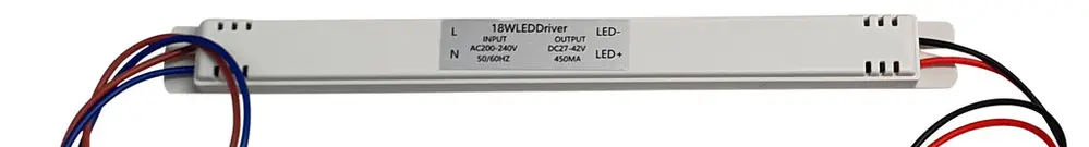 Kit conversio.elem.emerg.Candelux RFE LED G13 17W 2880lm 4000K accu/driver 1h AT 