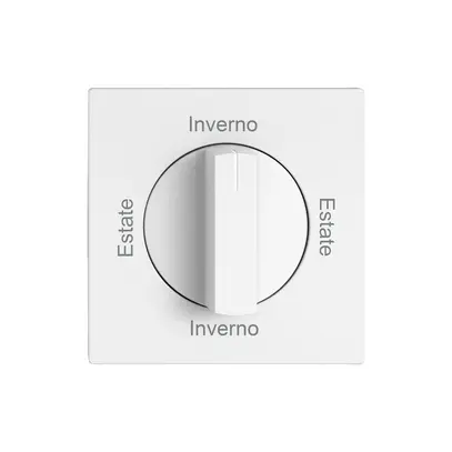 Montageset EDIZIO.liv SNAPFIX® f.Drehschalter m.Griff Est-Inv-Est-Inv ws 