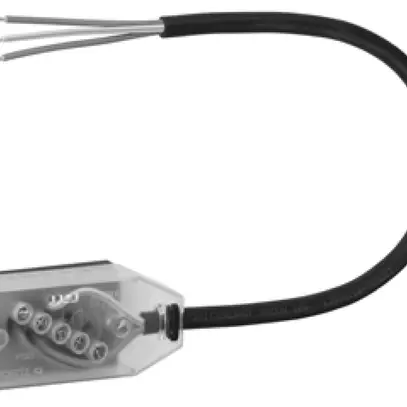 Scatola L3-N-PE 10A per cavo piatto con cavo 300mm 