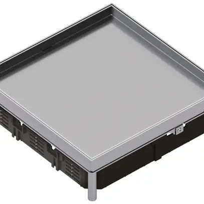 Cassetta in acciaio inox Hager Q12 10 22×244mm acciaio inossidabile 