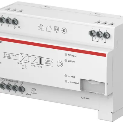 REG-KNX-USV ABB i-bus SU/S30.640.2, verdrosselt, 640mA, 8TE 