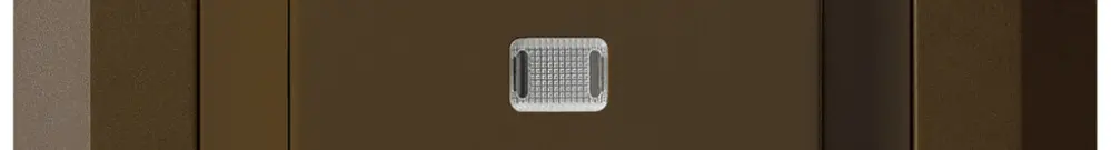 Pulsante luminoso INC kallysto.line A-R/2P marrone 