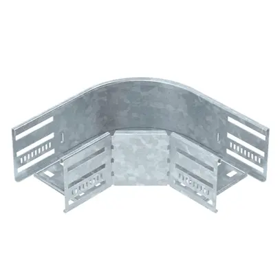 Gomito BET RB 90° 85×100mm acciaio zincato a caldo per immersione 