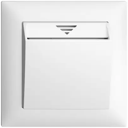 KNX Hotelcard ENC 1P EDIZIOdue blanc 