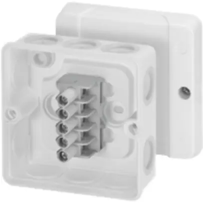 Scatola di derivazione AP Hensel DE9325 bianco 