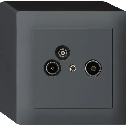 Prise pour antenne AP R/TV-Données kallysto 2GHz 14db anthracite 