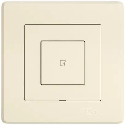 Comando per pulsante scene INC EDIZIO.liv Wiser SNAPFIX® 1 scena WLAN 1T cr 