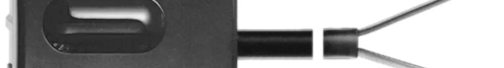 Cellula ricevente IR BEAMIT nero 44×31×25mm 