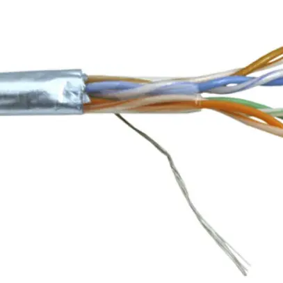 Câble informatique Roline Stranded cat.5e F/UTP 4P AWG26 100MHz PVC gris 300m 