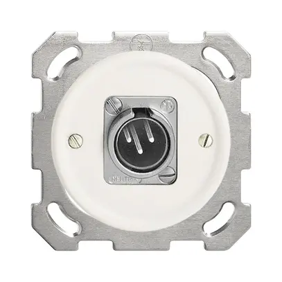 Scatola di raccordo INC FH XLR 3L PM con interno spina bianco 