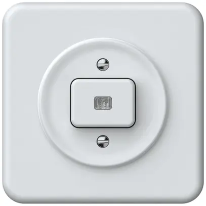 Interruttore a pulsante luminoso INC origin sch 6 LED 92×92mm bianco 