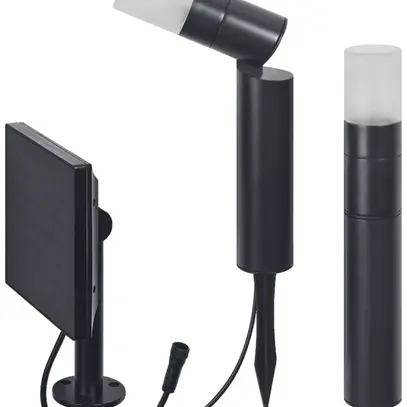 Palet.lum.LED LEDVANCE SMART+ Solar 2×1W 90lm 3000K RGBW IP44 455mm ne set di 2 