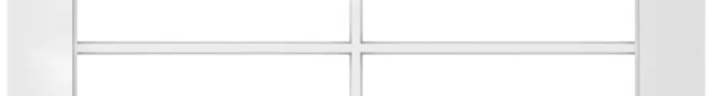 Cadre de recouvrement SIDUS 2×2 blanc 