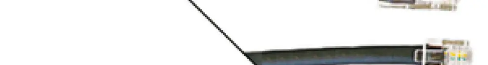 Cavo ADSL abU/S per NT2ab nero, (ADSL+2ab) 1.5m 