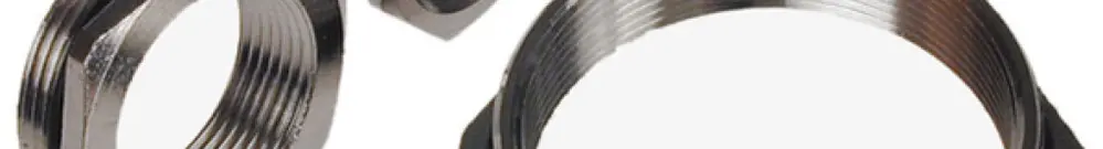 Riduzione esagonale PG21 esterno/16 interno ottone nichelato 