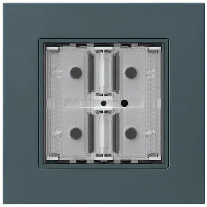 Pulsante KNX INC KPR p.2×tasti 4×punti azionamento LED antracite 