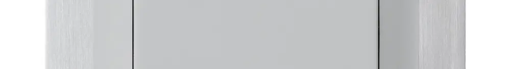 Poussoir ENC kallysto ARK 2L gris clair avec plaque de fixation 