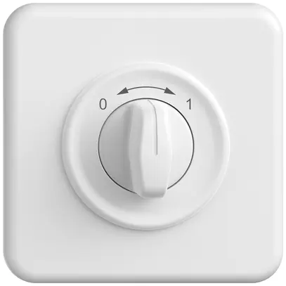 Contact pivotant ENC STANDARDdue SNAPFIX® 0<->1/1P avec manette rotative bc 