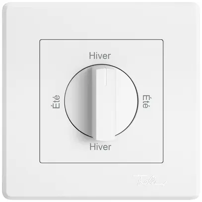 Kit di montaggio INC EDIZIO.liv SNAPFIX® p.interr.manop.Été-Hiver-Été-Hiver bi 