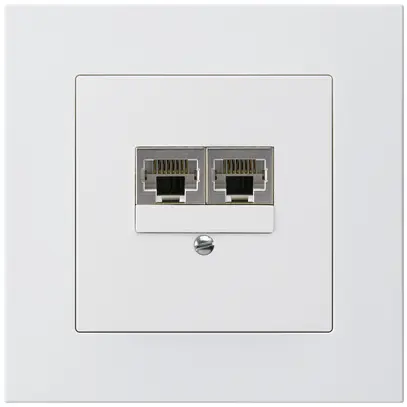 UP-Dose kallysto.pro 2×RJ45s parallel weiss 