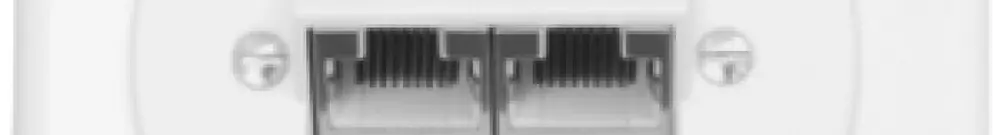 Scatola di raccordo INC PMI 2RJ45 bianco 