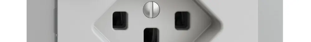 UP-Steckdose EDIZIOdue T23 FI 30mA FM, hellgrau 